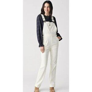 Faherty White Corduroy Jeans Organic Cotton Cords Pants Denim Walker Mechanic